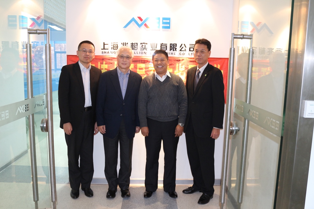 感谢椿本公司‘市川’社长来访