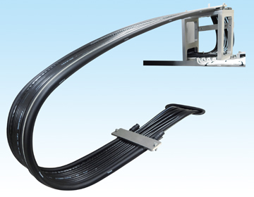 能够以长行程使用的自立式扁平电缆系统 “椿本扁平拖链 ™”新发售